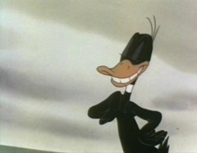 Screenshots from the 1945 Warner Bros. cartoon Ain