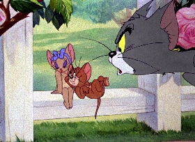 Screenshots from the 1946 MGM cartoon Springtime for Thomas