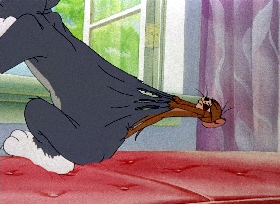 Screenshots from the 1946 MGM cartoon Springtime for Thomas