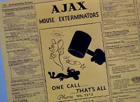 Screenshots from the 1946 MGM cartoon Trap Happy