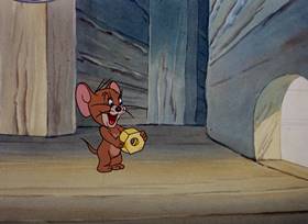 Screenshots from the 1946 MGM cartoon Trap Happy