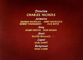 Screenshots from the 1946 Disney cartoon Pluto