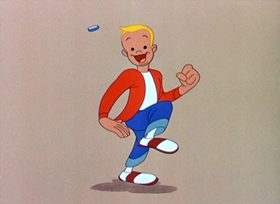 Screenshots from the 1946 Disney cartoon All the Cats Join In