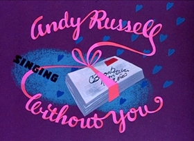 Screenshots from the 1946 Disney cartoon Without You