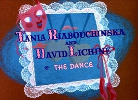 Screenshots from the 1946 Disney cartoon Two Silhouettes