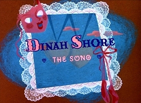 Screenshots from the 1946 Disney cartoon Two Silhouettes