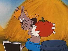 Screenshots from the 1946 Walter Lantz cartoon The Poet and Peasant