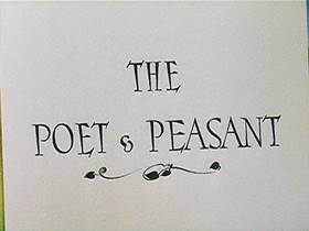 Screenshots from the 1946 Walter Lantz cartoon The Poet and Peasant