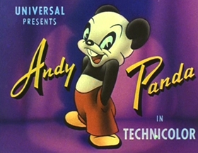 Screenshots from the 1946 Walter Lantz cartoon The Wacky Weed