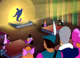 Screenshots from the 1946 Warner Bros. cartoon Book Revue