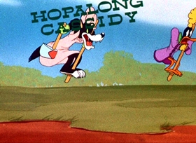 Screenshots from the 1946 Warner Bros. cartoon Book Revue