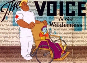 Screenshots from the 1946 Warner Bros. cartoon Book Revue