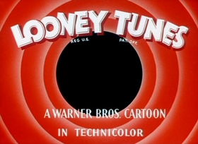 Screenshots from the 1946 Warner Bros. cartoon Baby Bottleneck