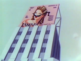 Screenshots from the 1946 Warner Bros. cartoon Daffy Doodles