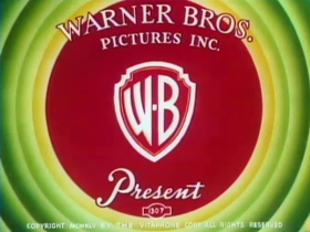 Screenshots from the 1946 Warner Bros. cartoon Daffy Doodles