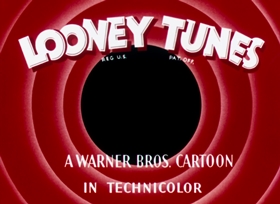 Screenshots from the 1946 Warner Bros. cartoon Hush My Mouse