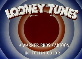 Screenshots from the 1946 Warner Bros. cartoon Acrobatty Bunny