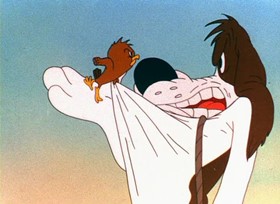 Screenshots from the 1946 Warner Bros. cartoon Walky Talky Hawky