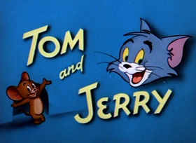 Screenshots from the 1947 MGM cartoon Cat Fishin