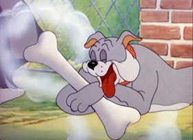 Screenshots from the 1947 MGM cartoon Cat Fishin