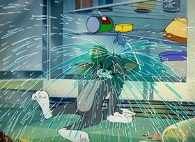 Screenshots from the 1947 MGM cartoon Part Time Pal