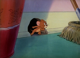 Screenshots from the 1947 MGM cartoon Part Time Pal