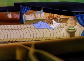 Screenshots from the 1947 MGM cartoon The Cat Concerto