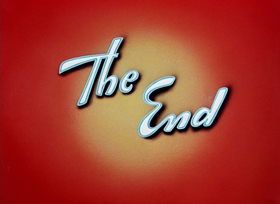 Screenshots from the 1947 MGM cartoon A Mouse in the House