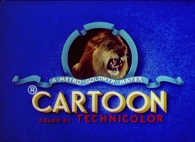 Screenshots from the 1947 MGM cartoon The Invisible Mouse