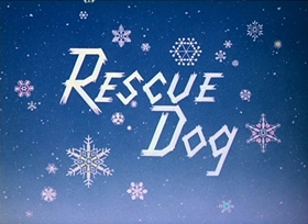 Screenshots from the 1947 Disney cartoon Rescue Dog