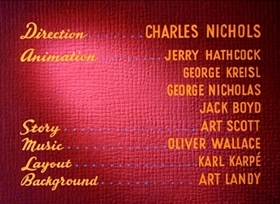 Screenshots from the 1947 Disney cartoon Mickey