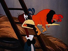 Screenshots from the 1947 Walter Lantz cartoon Musical Moments from Chopin