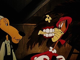 Screenshots from the 1947 Walter Lantz cartoon Musical Moments from Chopin