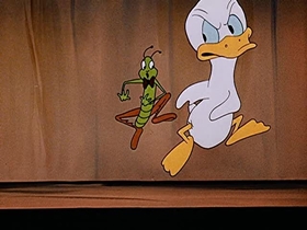 Screenshots from the 1947 Walter Lantz cartoon Musical Moments from Chopin