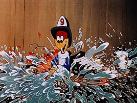 Screenshots from the 1947 Walter Lantz cartoon Musical Moments from Chopin