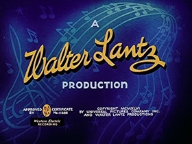 Screenshots from the 1947 Walter Lantz cartoon Musical Moments from Chopin