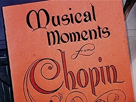 Screenshots from the 1947 Walter Lantz cartoon Musical Moments from Chopin
