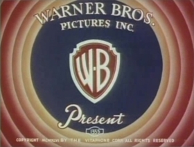Screenshots from the 1947 Warner Bros. cartoon Along Came Daffy