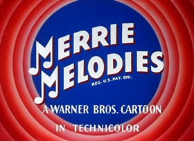 Screenshots from the 1947 Warner Bros. cartoon A Pest in the House