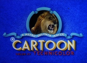 Screenshots from the 1948 MGM cartoon Kitty Foiled