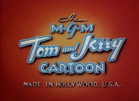 Screenshots from the 1948 MGM cartoon The Truce Hurts