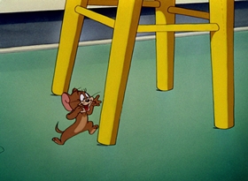 Screenshots from the 1948 MGM cartoon Old Rockin