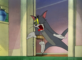 Screenshots from the 1948 MGM cartoon Old Rockin