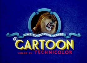 Screenshots from the 1948 MGM cartoon Professor Tom