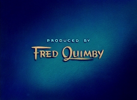 Screenshots from the 1948 MGM cartoon Professor Tom