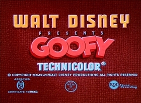 Screenshots from the 1948 Disney cartoon They