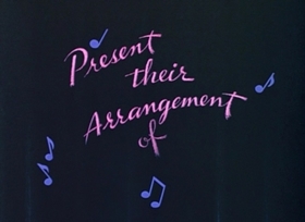 Screenshots from the 1948 Disney cartoon Trees