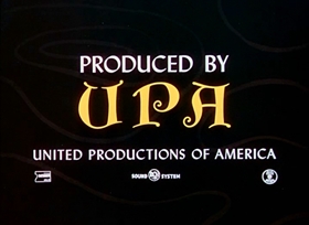 Screenshots from the 1948 UPA cartoon Robin Hoodlum