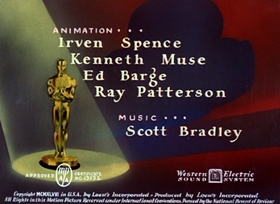 Screenshots from the 1949 MGM cartoon The Little Orphan