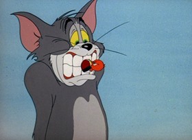 Screenshots from the 1949 MGM cartoon Hatch Up Your Troubles